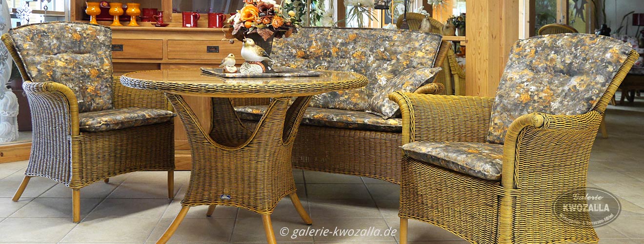 Galerie Kwozalla - Natur-Rattanmöbel, Wintergartenmöbel